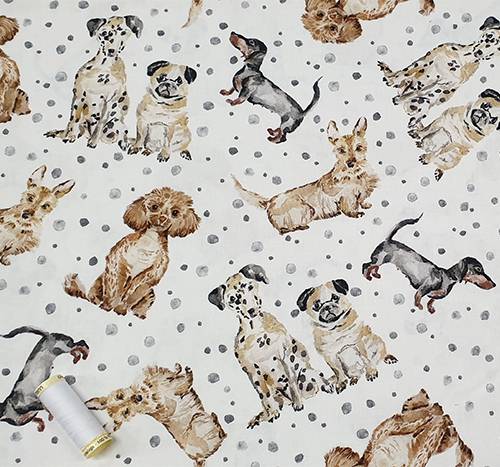 PRECIOUS PETS COTTON FABRIC RANGE By Micheal Miller Quilting Craft Dressmaking 