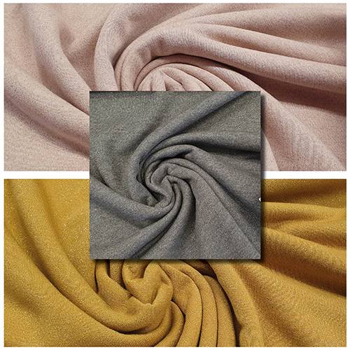 rastro Intolerable Silicio FLEECE BACKED SPARKLE COTTON LUREX JERSEY * 3 Colours * Knit Fabrics *  148cm wide | Nimble Thimbles