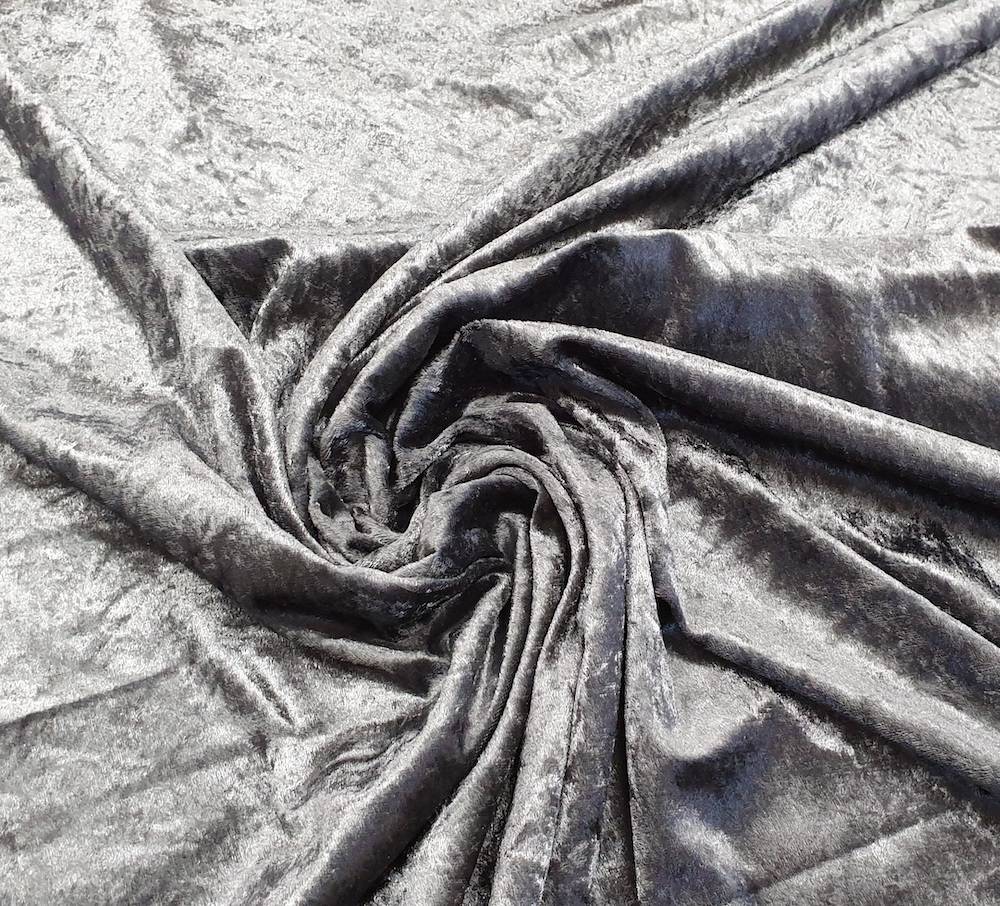 Crushed Velvet Fabric Craft Stretch Velour